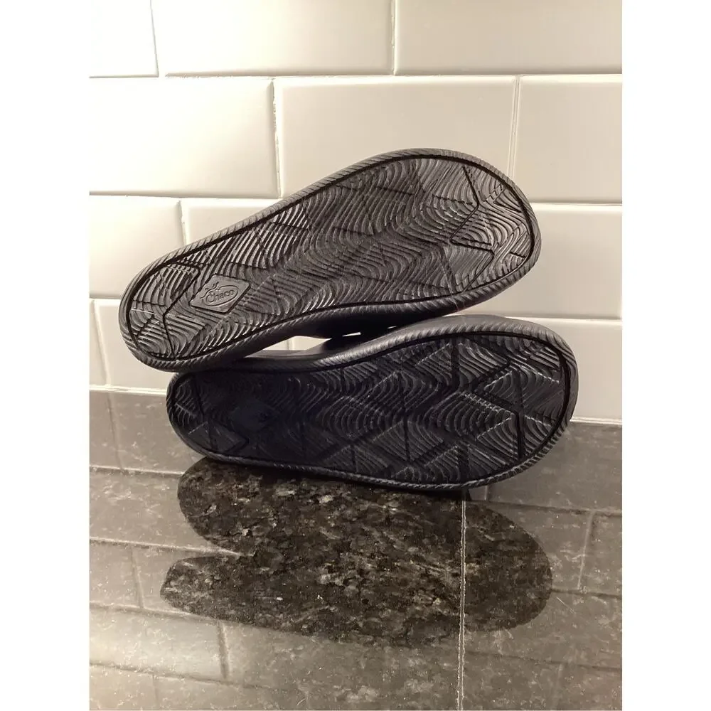 NWT Chaco Black Tie-Dye Chilos Slides Kids Unisex Size 6 outdoor boys girls